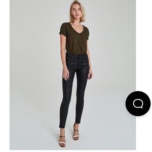 AG leatherette jeans